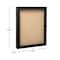 Flash Furniture Peyton 11x14 Shadow Box Display Case with Linen Liner, 8 Push Pins and Solid Pine Wood Frame in Black HMHD-23M010YBN-BLK-1114-GG - alternate 9